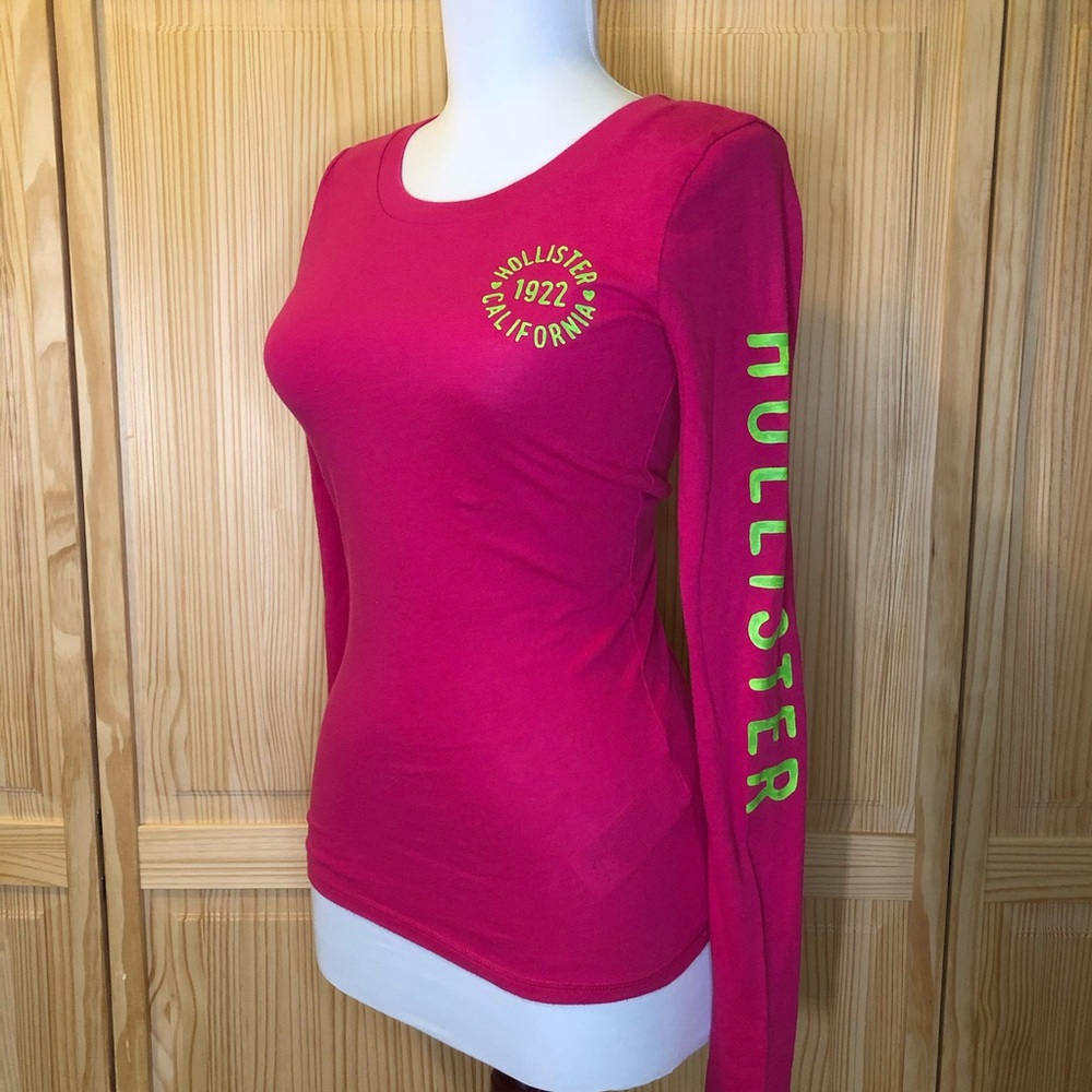 Hollister Pink Long Sleeve